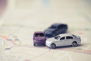 Accidente entre varios vehículos